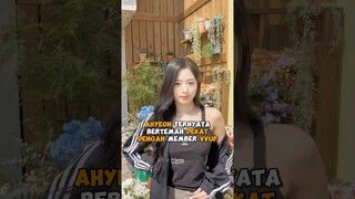 #ahyeon #babymonster ternyata berteman dekat dengan member #vvup #shorts #kpop #viral