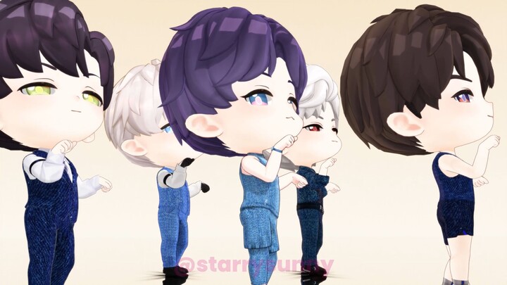 [MMD] Katseye dance cover compilation by Love and Deepspace Chibi