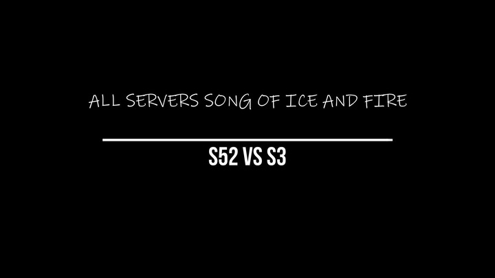 ALL SERVERS SONG OF ICE AND FIRE - 07 Dec 2020