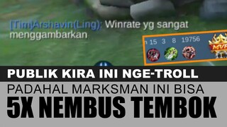 BUKAN NGE-TROLL, MM INI BISA 5X NEMBUS TEMBOK