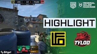 [HIGHLIGHTS] TYLOO VS LFO | GROUP STAGE | PGL MAJOR ANTWERP 2022 ASIA RMR