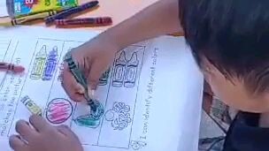 Jango and zia goes to school