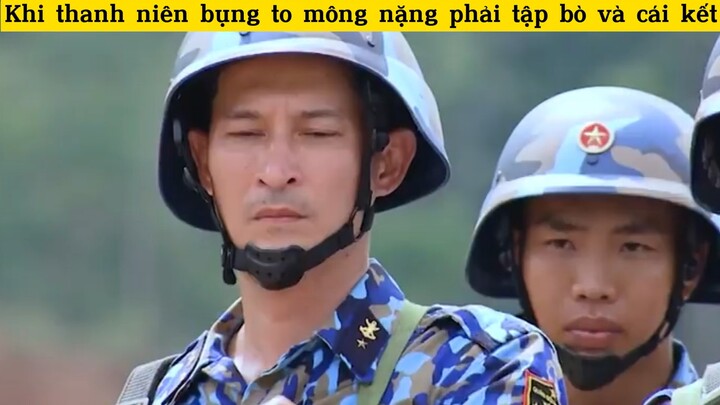 Khi thanh niên bụng to mông nặng phải tập bò và cái kết#giaitri#tt#gameshow