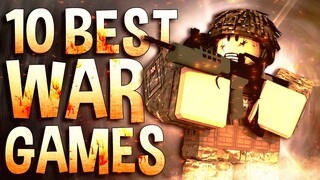 Top 10 Roblox War Games (roblox ww2 games)