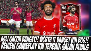 GG PARAH!! BELI & REVIEW GAMEPLAY RW TERBAIK MOH SALAH EVENT RIVALS SPORT FC 24 MOBILE PERKORO DUNYO