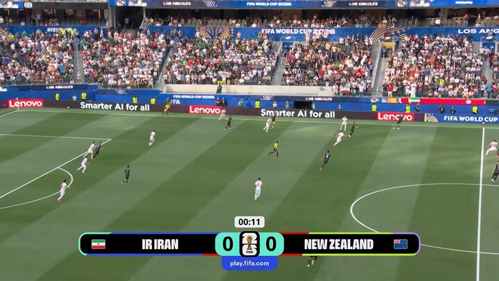HIGHLIGHTS： Iran vs New Zealand ｜ FIFA World Cup 2026™ ｜ 16⧸06⧸2026