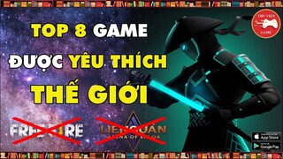 TOP GAME || 8 GAME MOBILE - ĐƯỢC YÊU THÍCH NHẤT THẾ GIỚI GẦN ĐÂY || Thư Viện Game