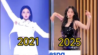 主舞柳智敏五年间压倒性的成长