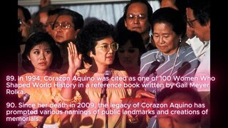 90 Amazing Facts About President Corazon Aquino