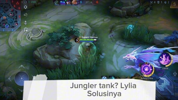 Meta Jungler tank? Lylia yang notabene mage pun bisa mengatasinya🤔