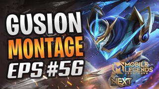 GUSION FAST HAND MONTAGE #56 | SKIN GIVEAWAY 💎💎💎 | RANK HIGHLIGHTS | MOBILE LEGENDS BANG BANG