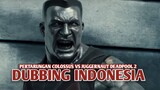 Pertarungan Colossus vs Juggernaut | Deadpool 2 [DubbingIndonesia]