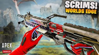 WORLDS EDGE SCRIMS ARE BACK (Apex Legends Mobile)