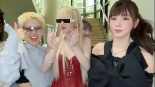 哈哈 音乐银行跳完就下班吧 还cha啥啊