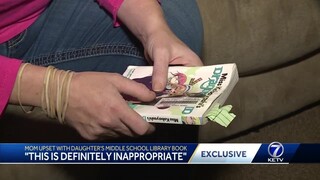 Omaha mom upset with 'inappropriate' book her daughter brought home from school library
