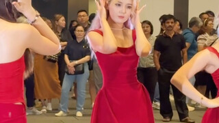 AOA-Excuse me雪炫位直拍｜小红裙我要穿一辈子简直米米嘟｜新加坡路演双机位混剪直拍