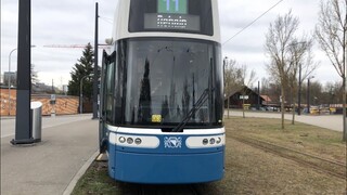 RIDING THE BRAND NEW BOMBARDIER FLEXITY TRAM! Train tour and ride