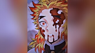 "Già yếu và chết đi mới chính là vẻ đẹp của sinh vật mang tên con người"🥰 anime animeedit xuhuonganime kimetsunoyaiba demonslayer rengokukyojuro