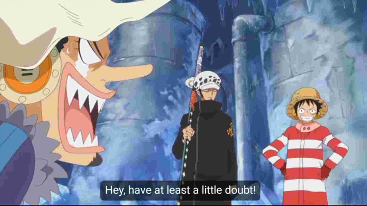 Luffy is just too trusting xD