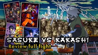 PERTARUNGAN SASUKE VS KAKASHI