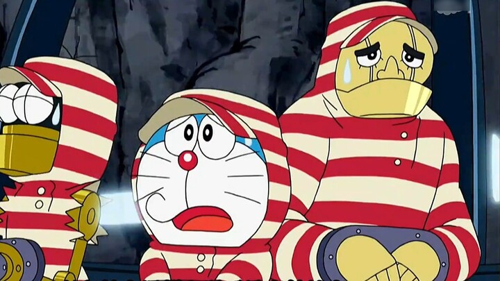 Doraemon: Because of Nobita's words, the blue fat man was arrested and imprisoned and tortured! #动漫解