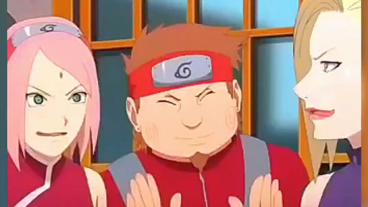 Poor Choji nearly died ☠️😂Sakura Vs Ino