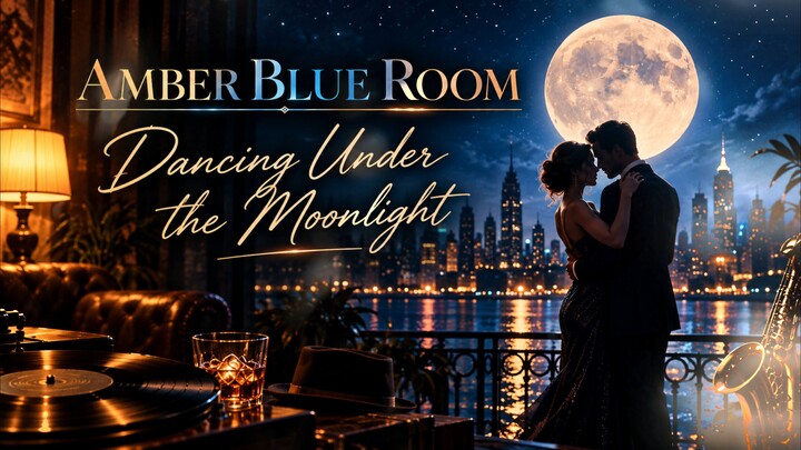 Dancing Under the Moonlight | Romantic Motown Soul Blues | AMBER BLUE ROOM | New Song