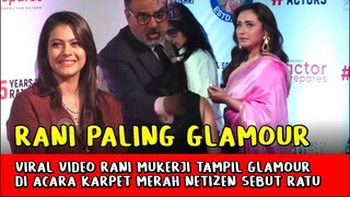 Heboh! Rani Mukerji Tampil Glamour Dengan Saree Pink Netizen Sebut Wanita