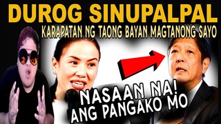 KAKAPASOK LANG BAKIT TAYO ANG MAKIBAGAY KAY PBBM DAPAT SYA DAHIL TAONG BAYAN ANG NAGLOKLOK SA KANYA