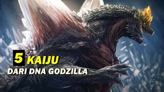 5 Kaiju Terkuat Yang Tercipta Dari DNA Godzilla !!