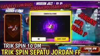 10 DM ‼️ TRIK SPIN SEPATU JORDAN FF (MODERN JAZZ COLLECTION)