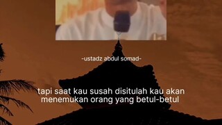 Allah mengirimkan kesulitan agar kita tau mana kawan mana lawan?