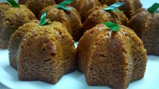 Resep Bolu Sakura Karamel Anti Gagal Tanpa Mixer dan Oven Enak, Lembut & Wangi