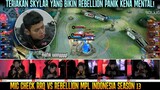 TERIAKAN SKYLAR YANG BIKIN AUDYTZY KENA MENTAL! MIC CHECK RRQ VS RBL MPL ID SEASON 13