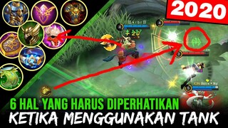 6 HAL PENTING Yang Harus diperhatikan Ketika Pakai Hero TANK - Mobile Legends