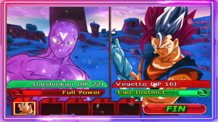ZENO FULL POWER VS VEGETTO EGO INSTINCT - DB MOD ANDROID GAMEPLAY