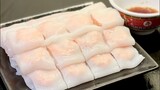 Bánh cuốn tôm dimsum_công thức chuẩn cho vỏ bánh mềm tan hấp dẫn_Bếp Hoa