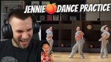 SECRET DANCE PRACTICE 👀 Jennie Peaches Dance Practice (Justin Bieber - Peaches) - Reaction