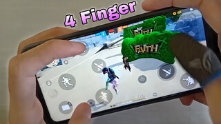 Realme narzo 20 pro free fire gameplay test 4 finger handcam m1887 onetap headshot #nonstopgaming