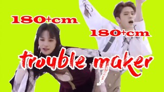 1.8-meter-tall + two cool guys: Jung Jae-hyun and Kim Tae-woo version of Trouble Maker spot-mix comp