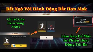 [Garena Free Fire]/Bất Ngờ Với Hành Động Triệu Đô Bán Đắt Hơn Alok,Làm Sao Để Có Tối Đa Phiếu In?