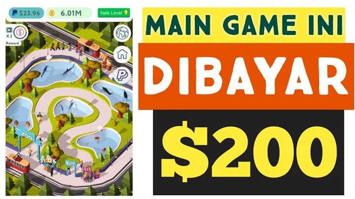 Main Game Dibayar $200 | Aplikasi Penghasil Uang Idle Animals Kingdom-SNR Vlog