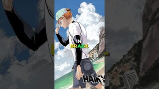 Hinata in Brazil 🔥 #shorts #haikyuu #hinatashoyo #anime #manga #animeedit #mangaedit #edit
