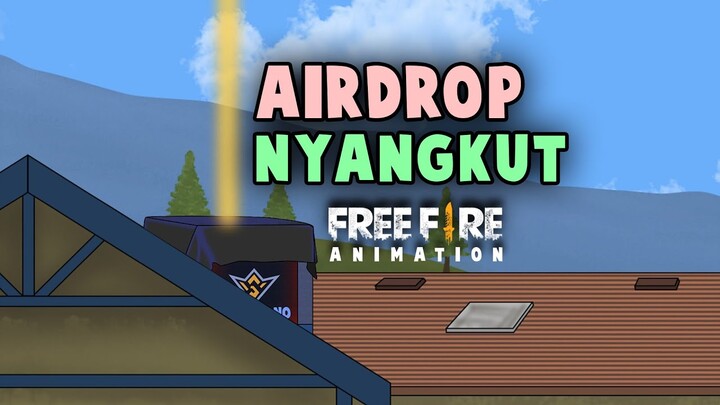Air Drop Nyangkut Di Atap - Free Fire Animation - Udin dan Bono