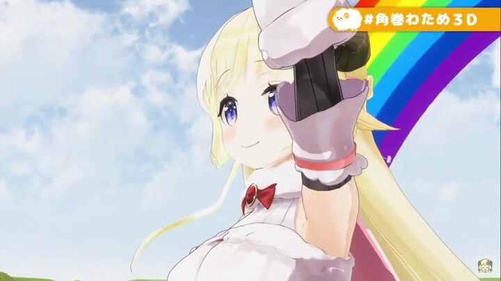 [Horn Curled Mianya 3D] Actively showing everyone the lamb under the armpits and chest
