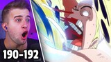 LUFFY DEFEATS ENEL!! One Piece Episode 190, 191 & 192 REACTION + REVIEW