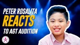 Viral 10-Year Old Filipino Singer Peter Rosalita REACTS To His AGT Audition!