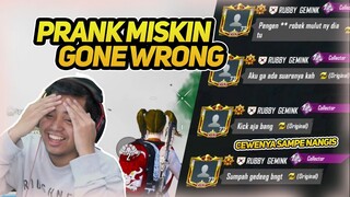 Prank Miskin Berakhir Tragis, Random Cewenya Sampe Nangis-Nangis