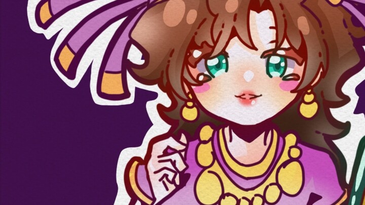 Tequila Girl painting process!