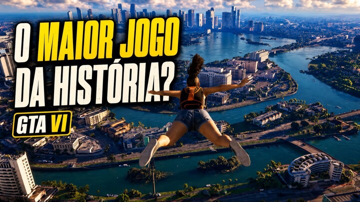 GTA VI VAI MUDAR OS VIDEOGAMES PARA SEMPRE? | React e Análise do Trailer